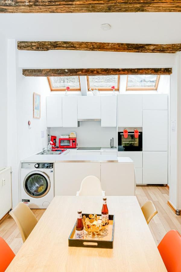 Les Cerisiers - Duplex de Standing au Centre de Namen Buitenkant foto